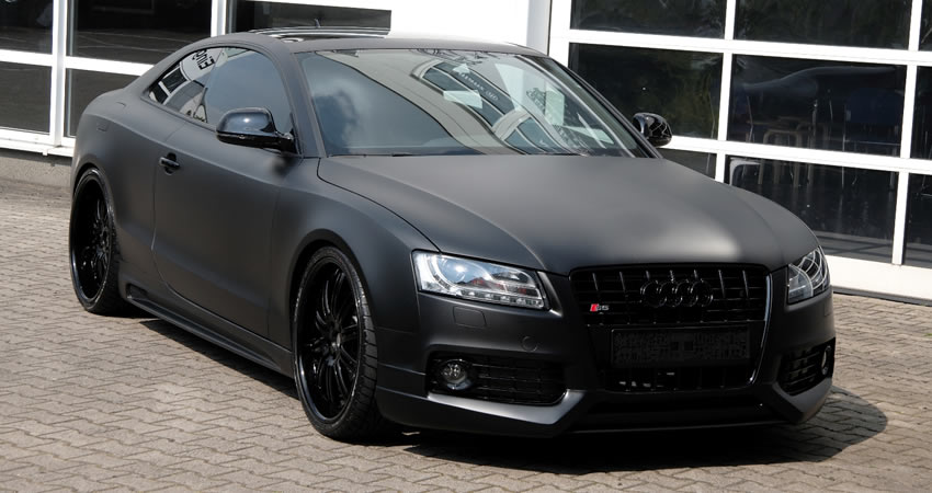 Audi S5 Matte Black Edition by Anderson