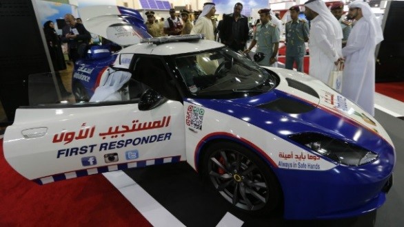 Nieuw type ambulances in Dubai