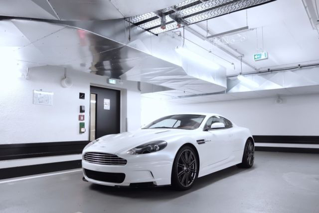 The PassionWithoutLimits Aston Martin DBS at the Belgian TV show ‘Manneke Paul’